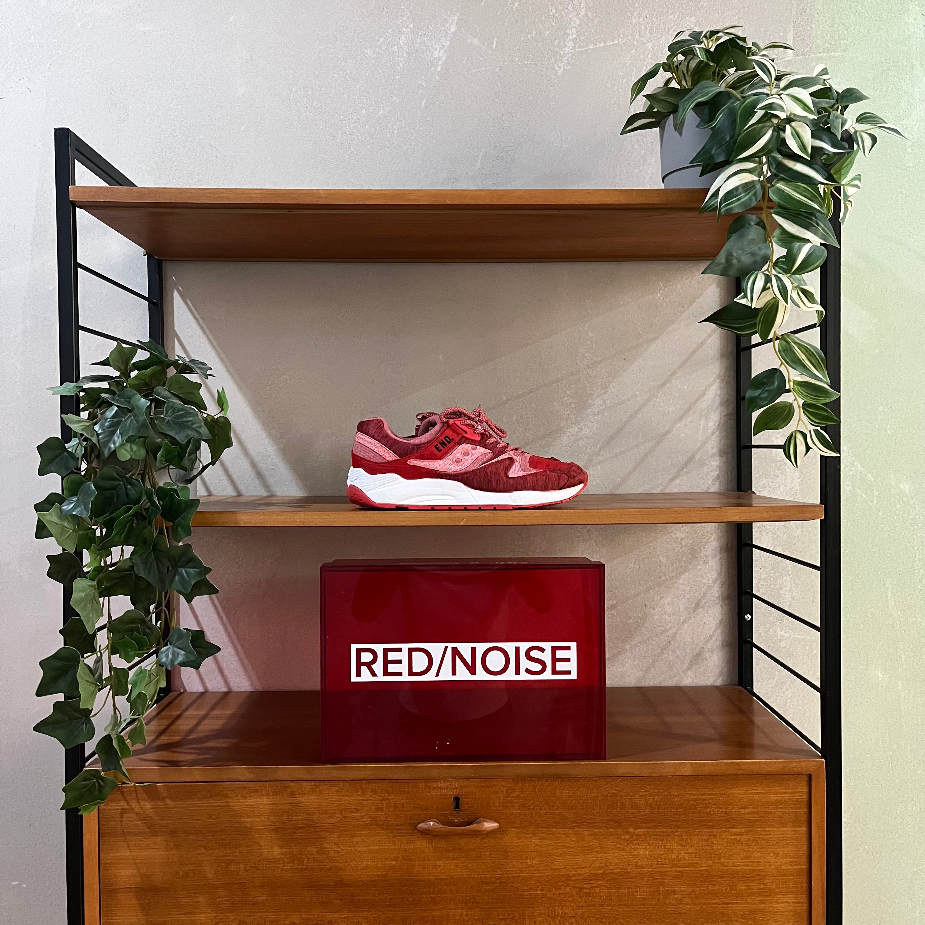 Saucony grid 9000 red noise cheap