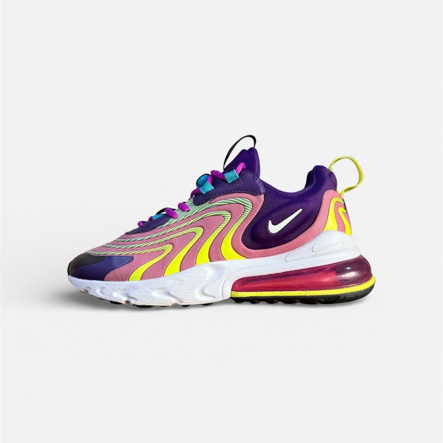 nike air max 270 react eggplant