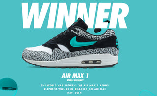 Air Max 1 x Atmos Reissue, its nearly time for 1 of the greats to return....