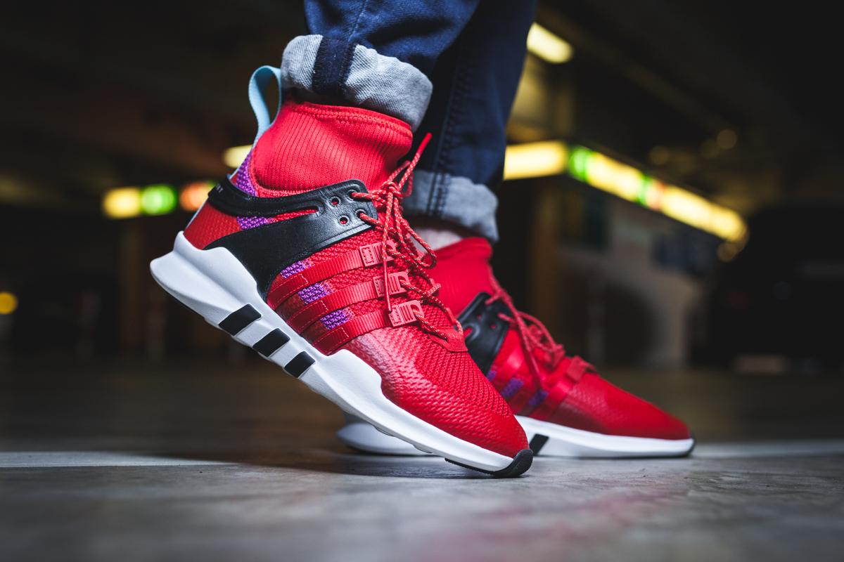 Frágil oportunidad dieta Adidas EQT Support ADV "Scarlet" - Sneakers ER