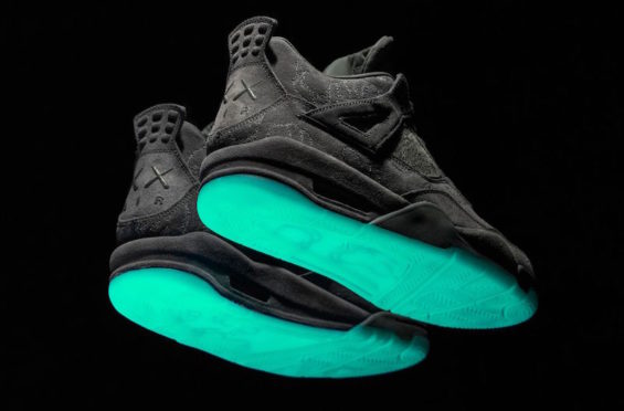 KAWS x Air Jordan 4 Black