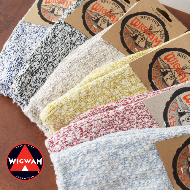 Wigwam socks. 100 years deep.