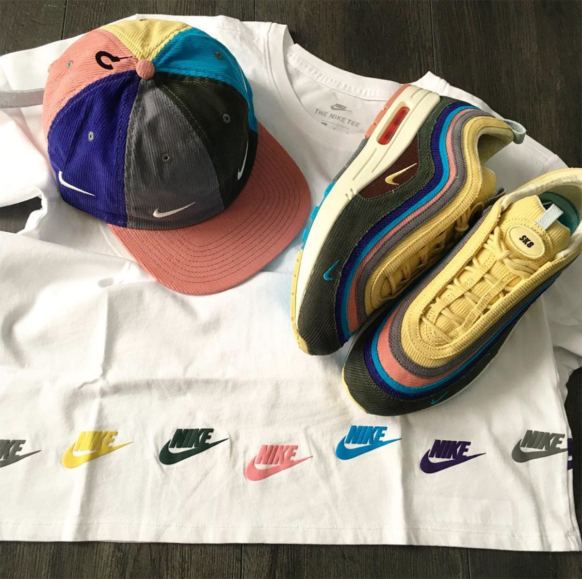 miel Apto Sinis Nike x Sean Wotherspoon AM97/1 - Sneakers ER