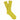 Escuyer Womens Crew Socks 36 - 41 - Yellow