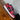 AIR JORDAN 1 LOW GS - ARMONY NAVY/ SPORT RED UK 6