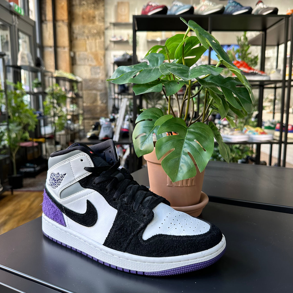REC0323 AIR JORDAN 1 MID SE COURT PURPLE 2020 - UK 8
