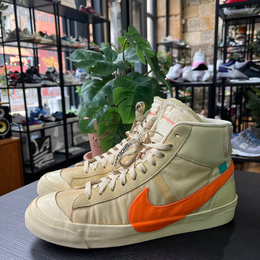 NIKE THE 10 BLAZER MID OFF WHITE ALL HALLOWS EVE UK 11.5