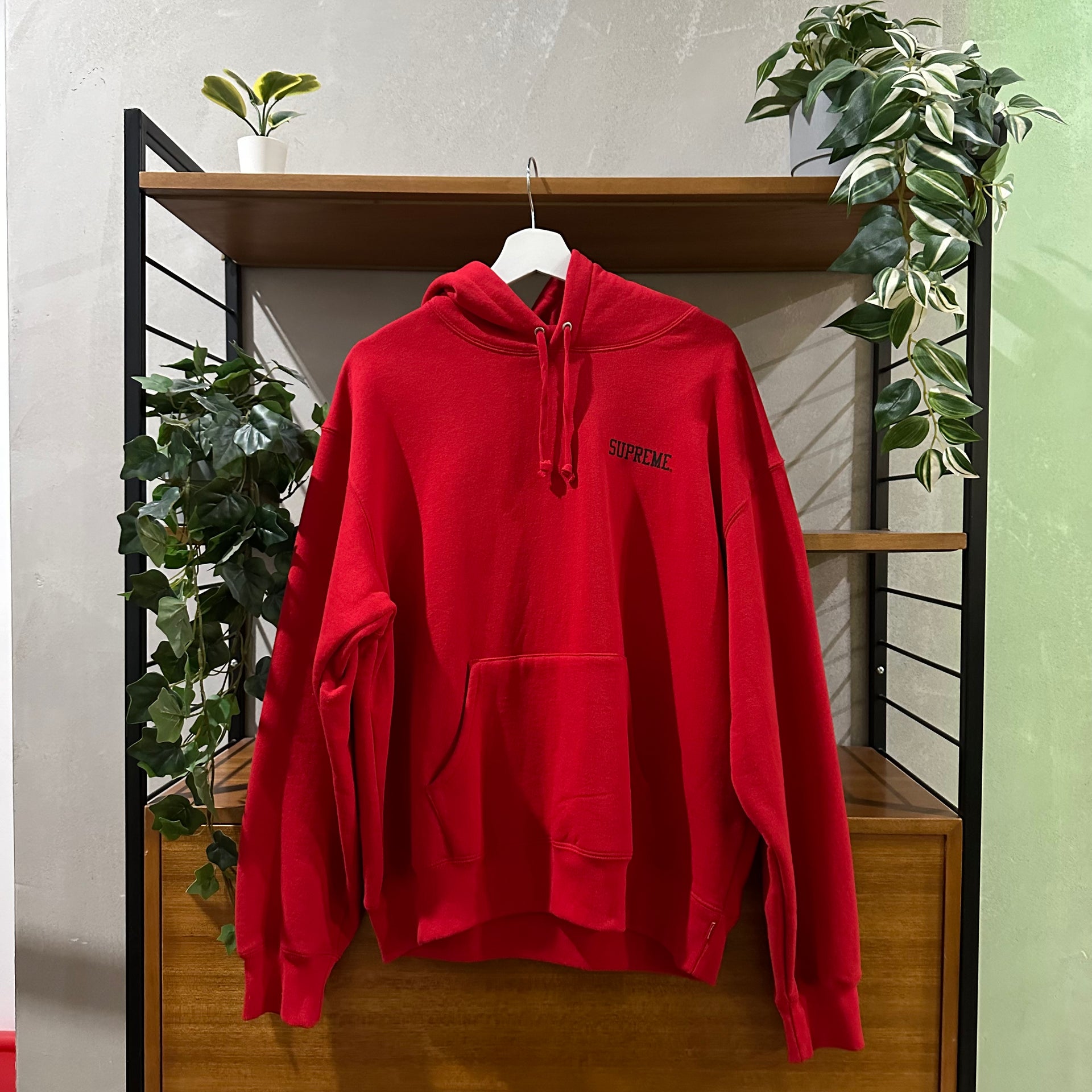Supreme Dogs 4 Life フーディ レッド　新品 Supreme Dogs 4 Life フーディ レッド新品