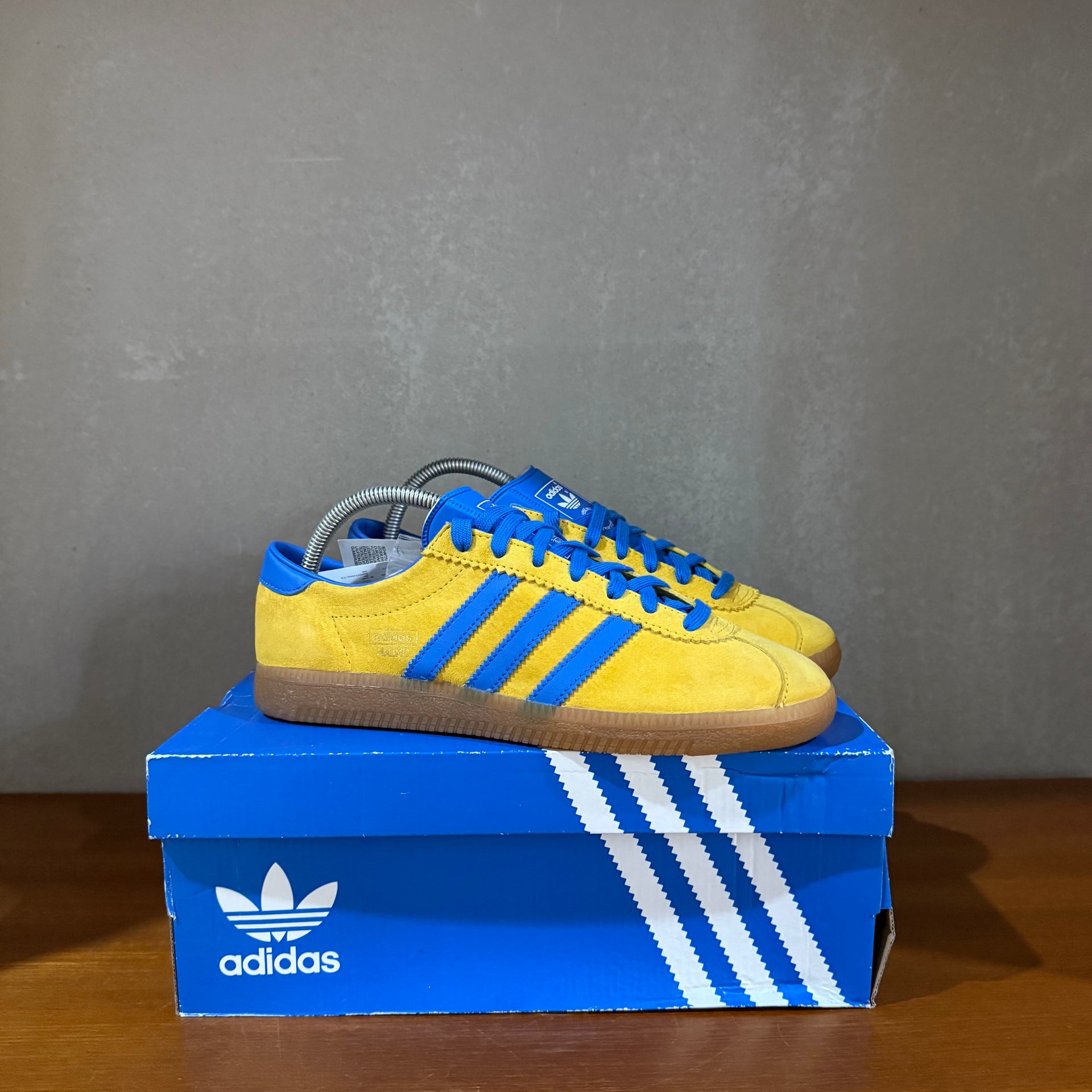Adidas City Series Trainers | Malmo | Yellow/Blue | 2009 | Code