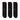Stance USA Official Crew Socks - M - Icon 3 Pack Black