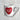 Human Made Heart Coffee Mug - O/S- WHITE | RED