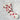 Human Made Heart Socks - L - WHITE | RED