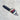 Kith Multi Stripe Serife Logo Slides | Navy Blue Ink |  UK 6