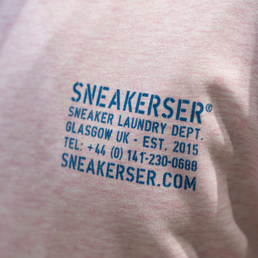 SNEAKERSER FRENCH TERRY BASIC SWEAT - HEATHER PINK