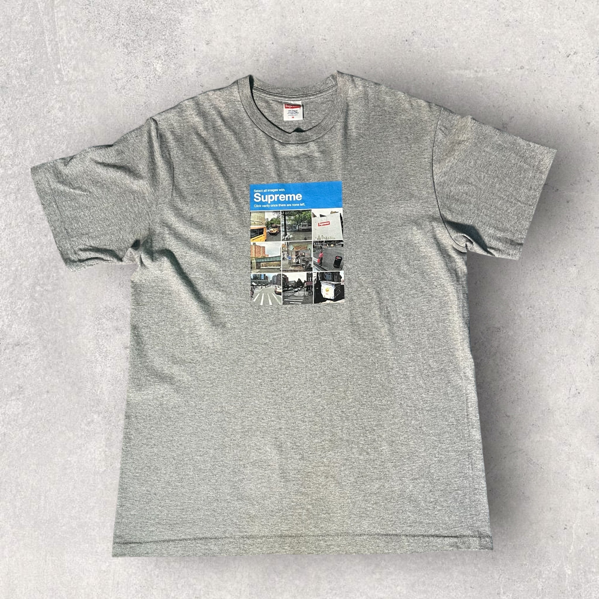 Supreme VERIFY Tee FW20 - HEATHER GREY MEDIUM – Sneakers ER