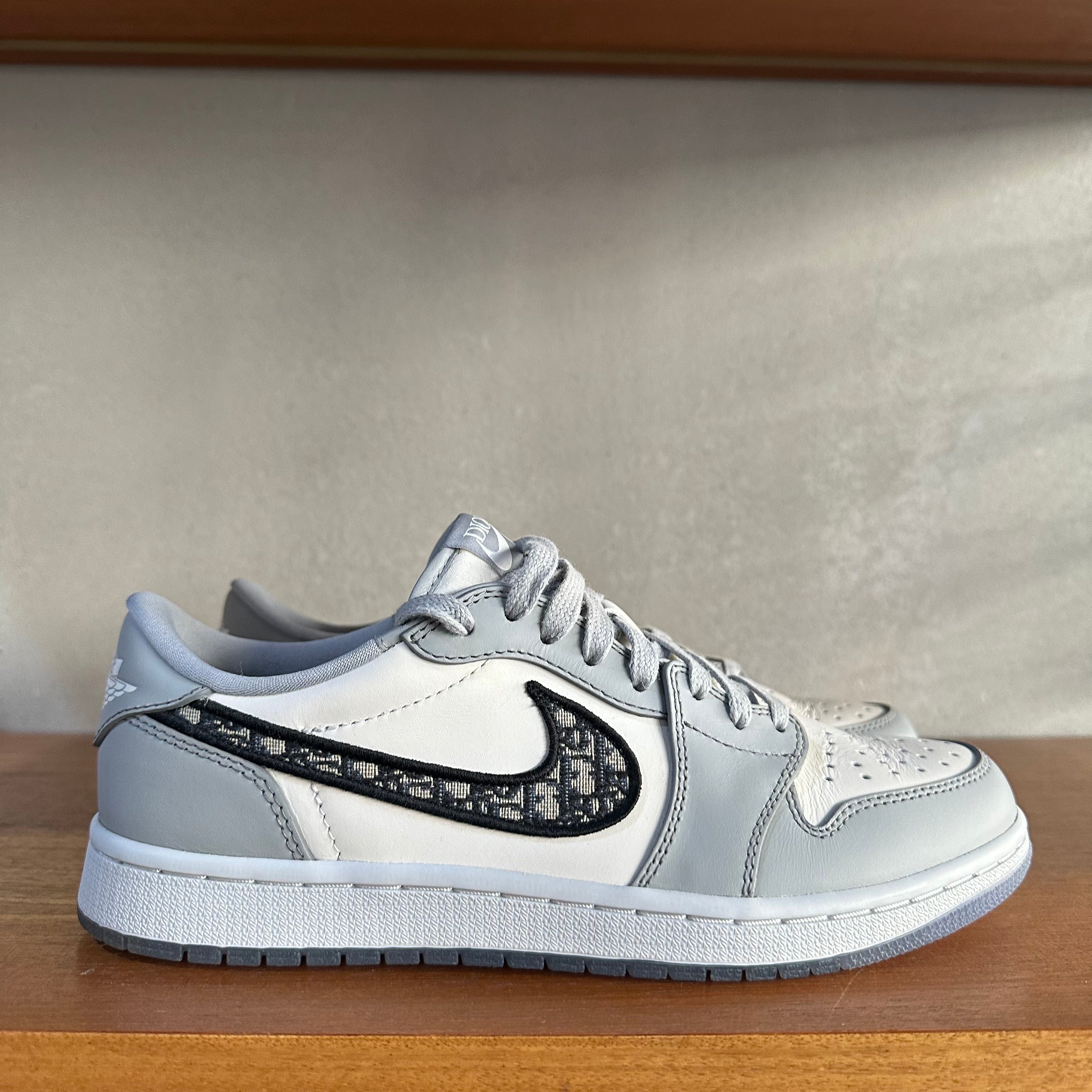 Dunk Low Air Jordan For Dior UK US AIR JORDAN LOW X DIOR White