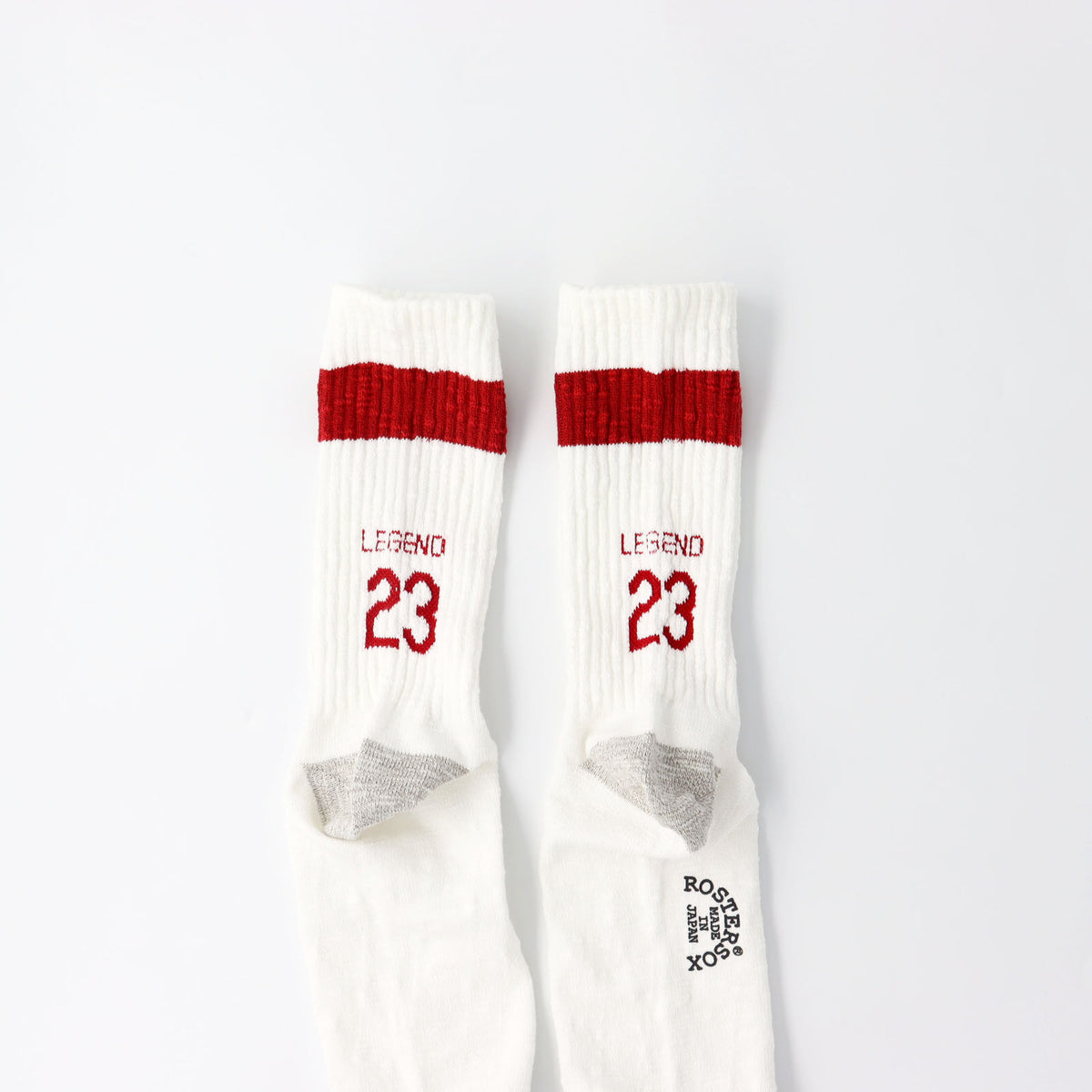 Rostersox Japan LEGEND Socks - MEDIUM - RED