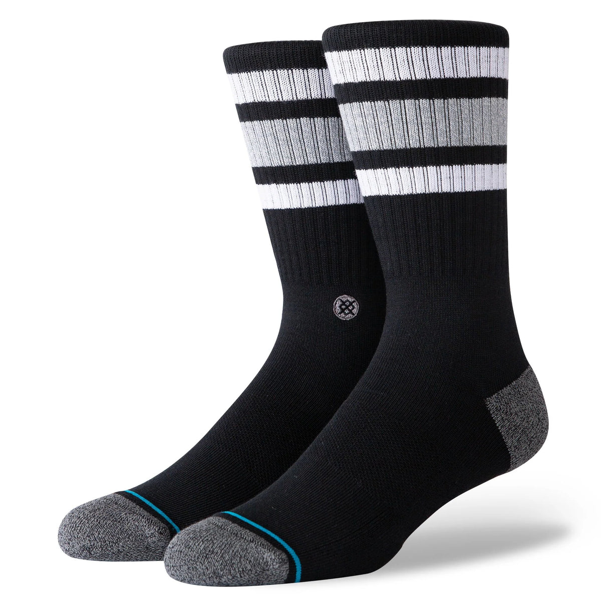 Stance THE BOYD Crew Socks - LARGE - MULTI - 3 PACK