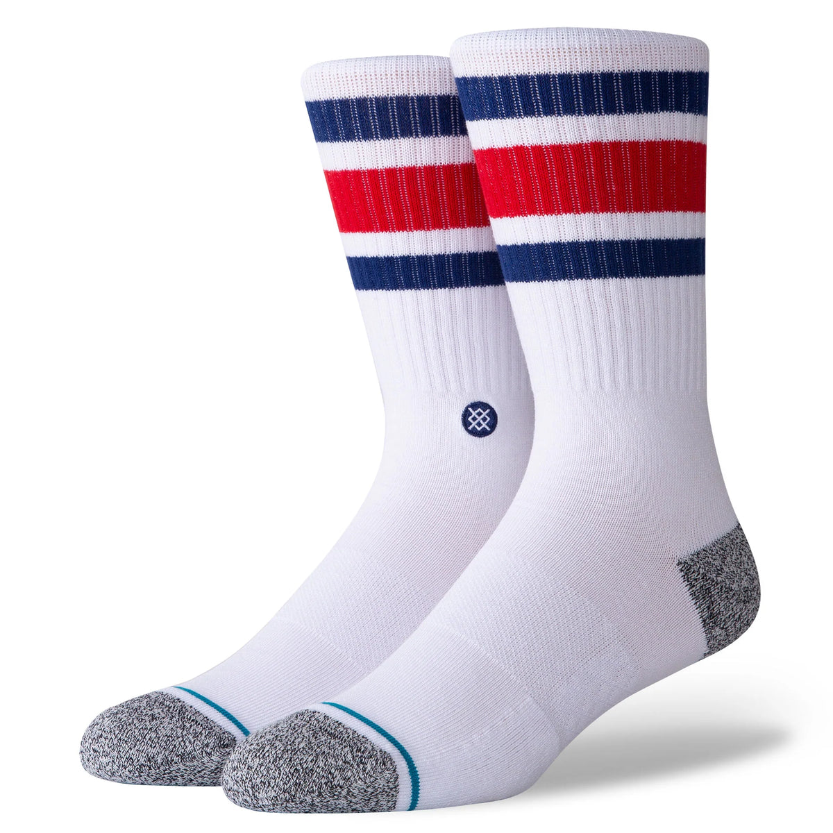 Stance THE BOYD Crew Socks - LARGE - MULTI - 3 PACK
