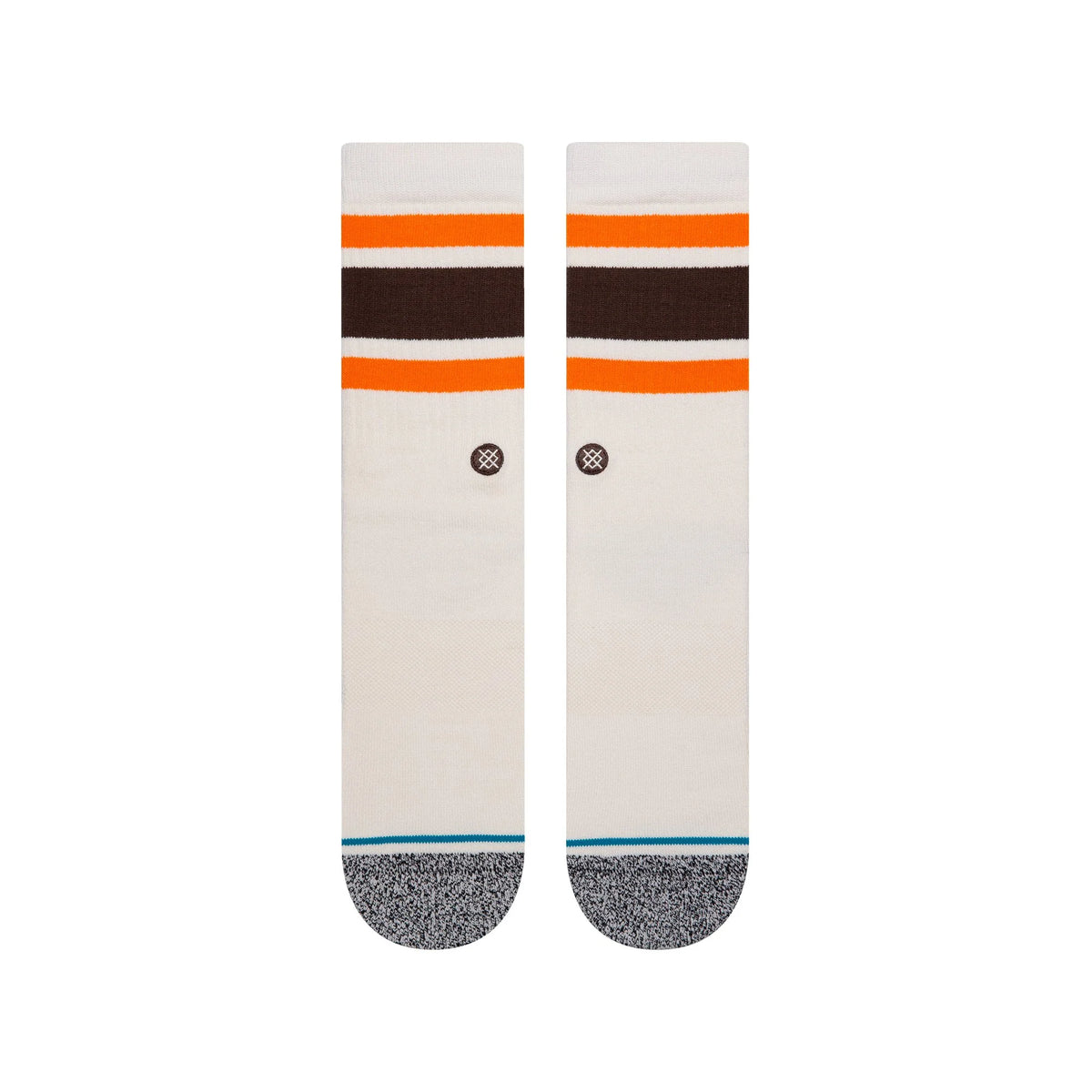 Stance BOYD ST Crew Socks - LARGE - OFF WHITE