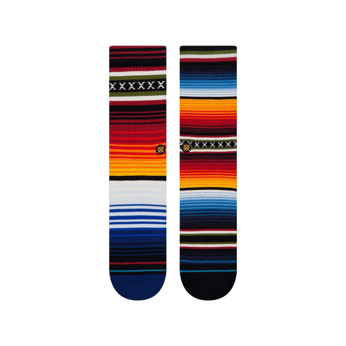 Stance CURREN ST Crew Socks - LARGE - RED