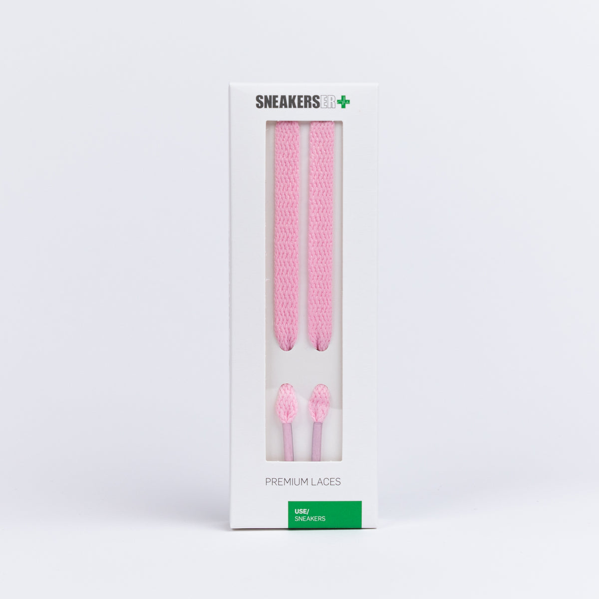 HIGH TOP FLAT SNEAKER LACES 180CM X 8mm BABY PINK