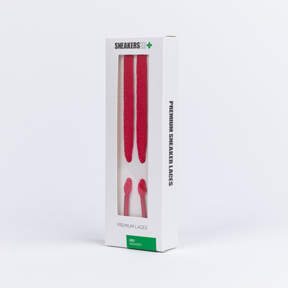 HIGH TOP FLAT SNEAKER LACES 180CM X 8mm RASPBERRY