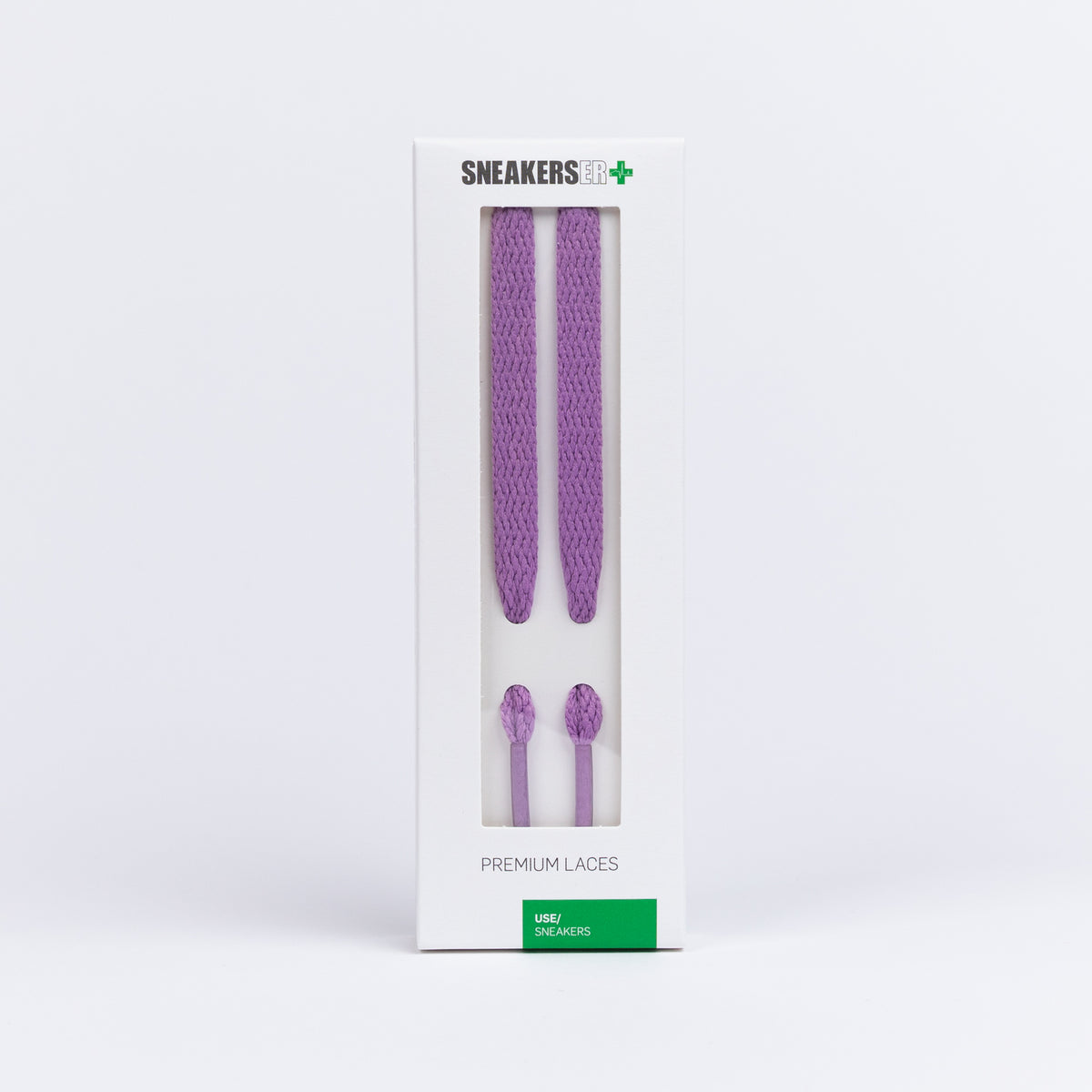 FLAT SNEAKER LACES (LOW&#39;S) 120CM X 8mm LILAC