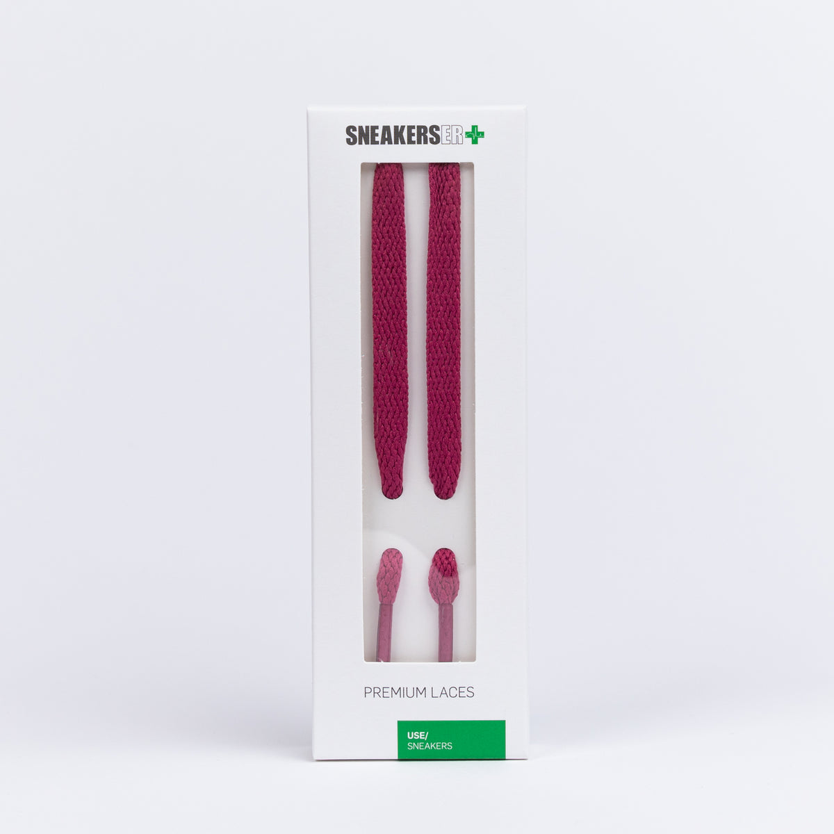 HIGH TOP FLAT SNEAKER LACES 180CM X 8mm MAGENTA