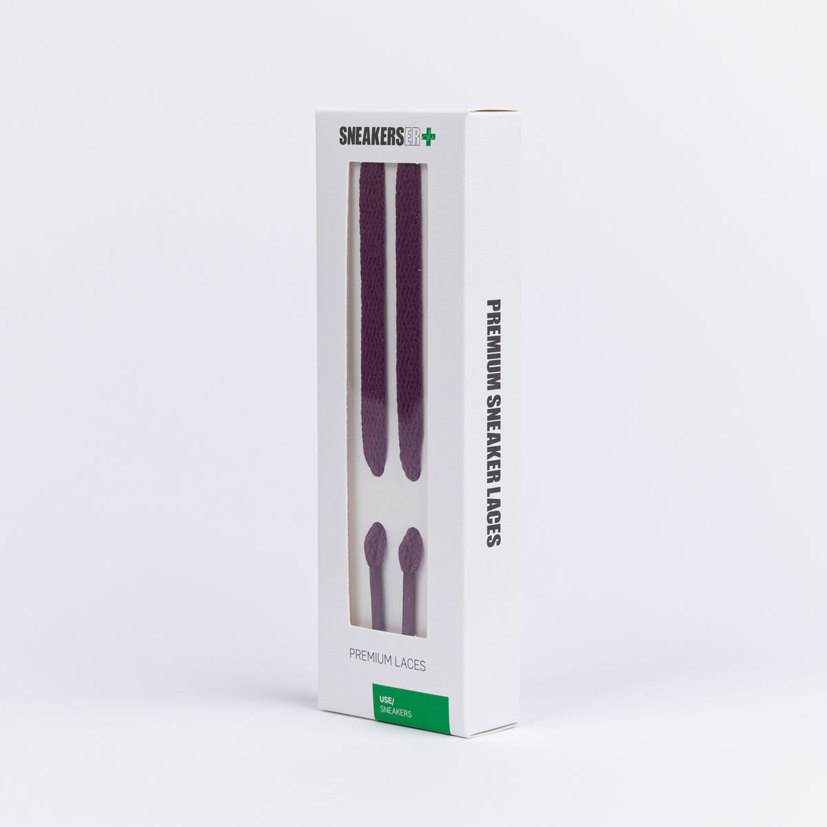HIGH TOP FLAT SNEAKER LACES 180CM X 8mm PURPLE