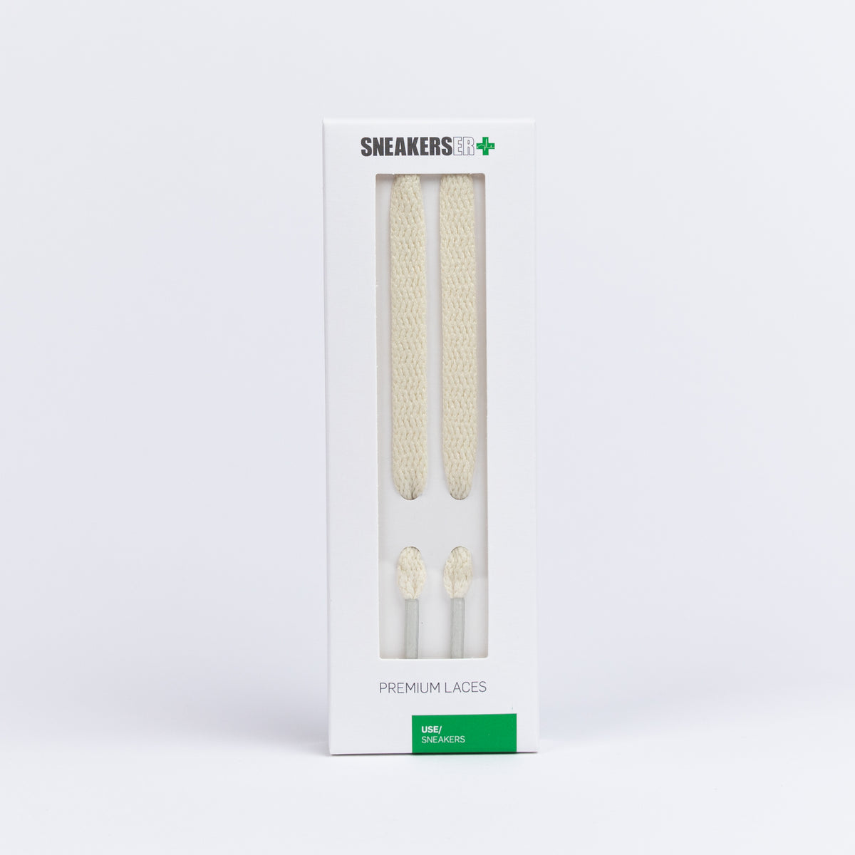 FLAT SNEAKER LACES (LOW&#39;S) 120CM X 8mm SAIL