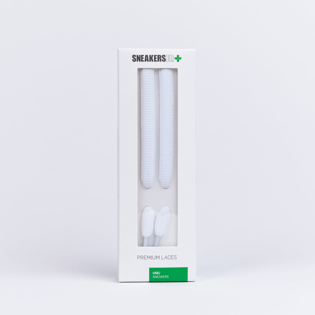 SKATE SNEAKER LACES 120CM X 9mm WHITE