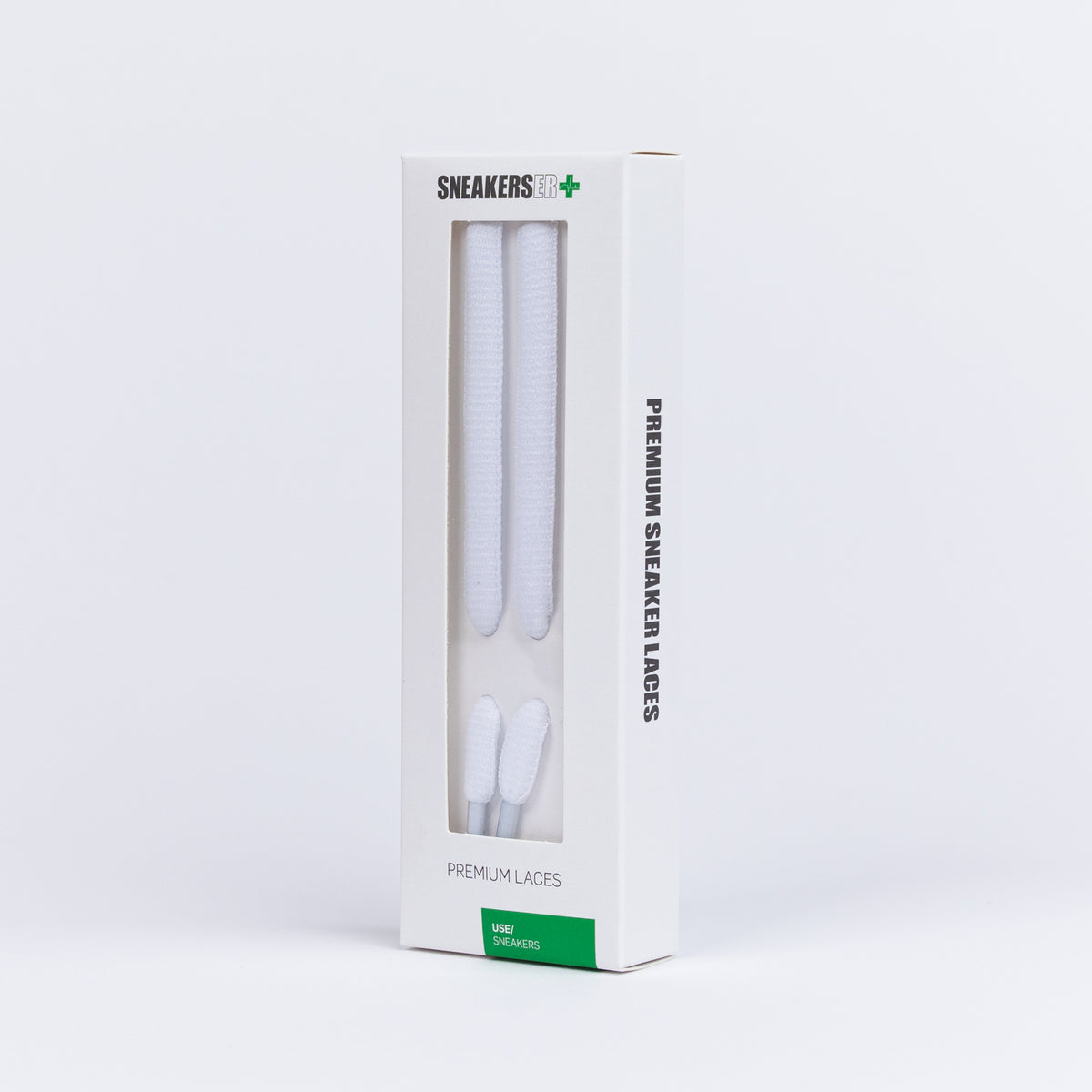 SKATE SNEAKER LACES 120CM X 9mm WHITE