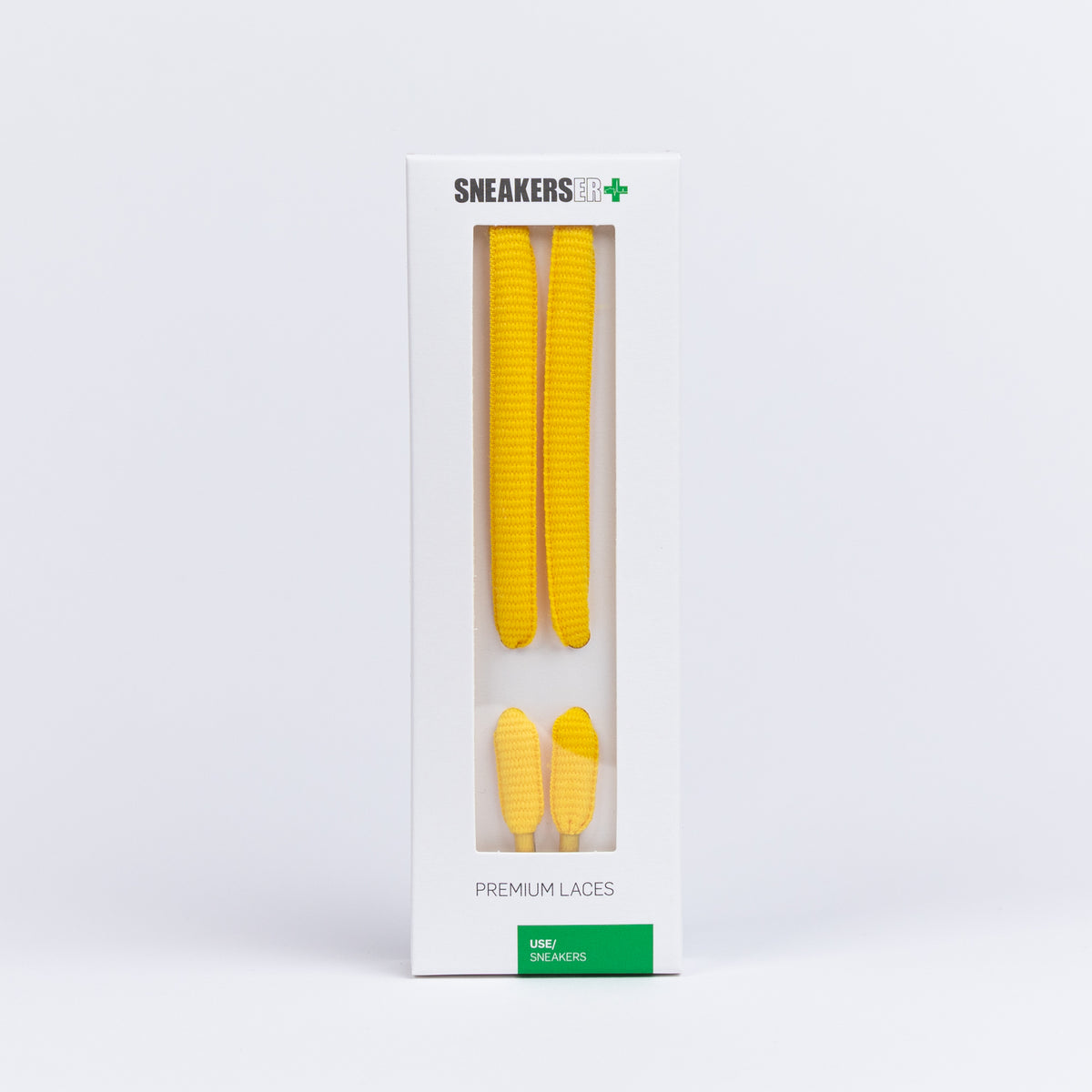 SKATE SNEAKER LACES 120CM X 9mm YELLOW