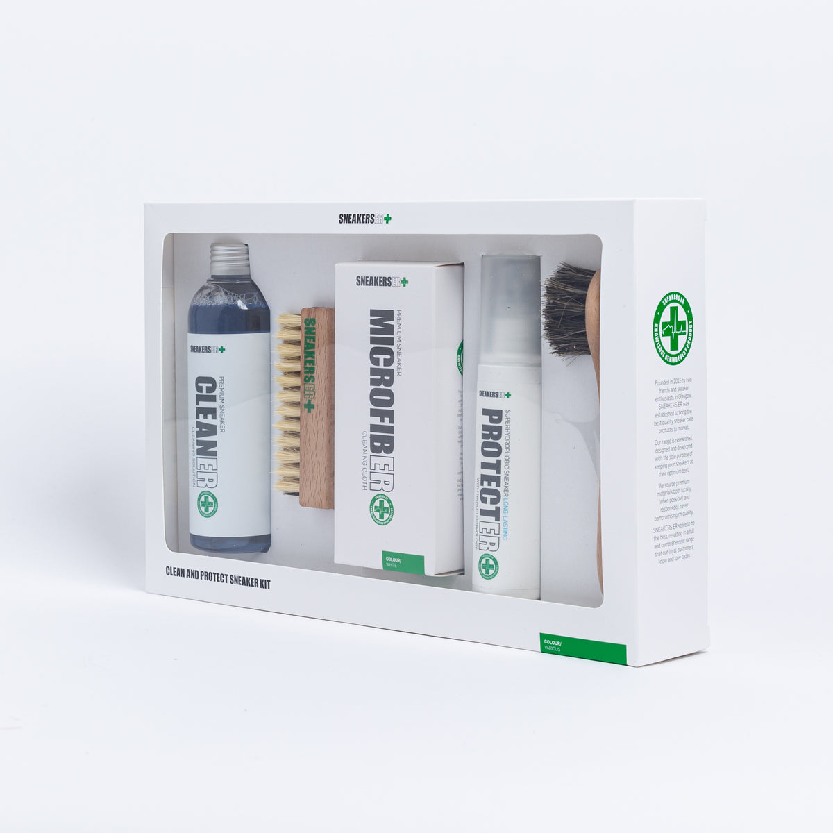 SNEAKERS ER CLEAN &amp; PROTECT SNEAKER CARE KIT 5 PIECE