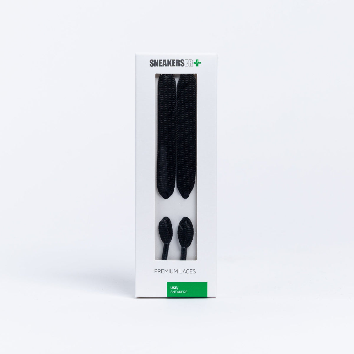 QUEEN SNEAKER LACES 130CM X 10MM - BLACK