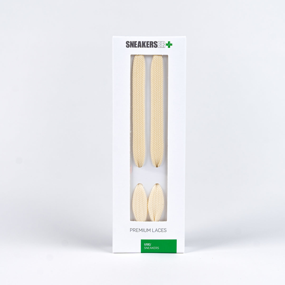 DESIGNER LUXURY SNEAKER LACES 160cm - CREAM