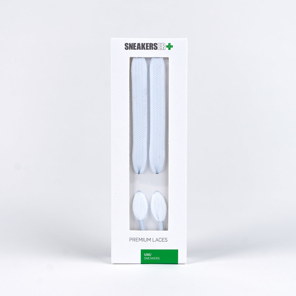 DESIGNER LUXURY SNEAKER LACES 160cm - WHITE