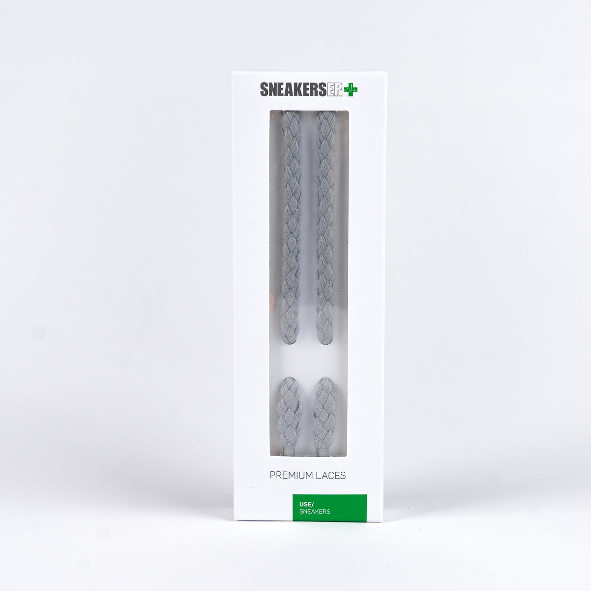 THICK DUNK ROPE LACES 120cm - LIGHT GREY