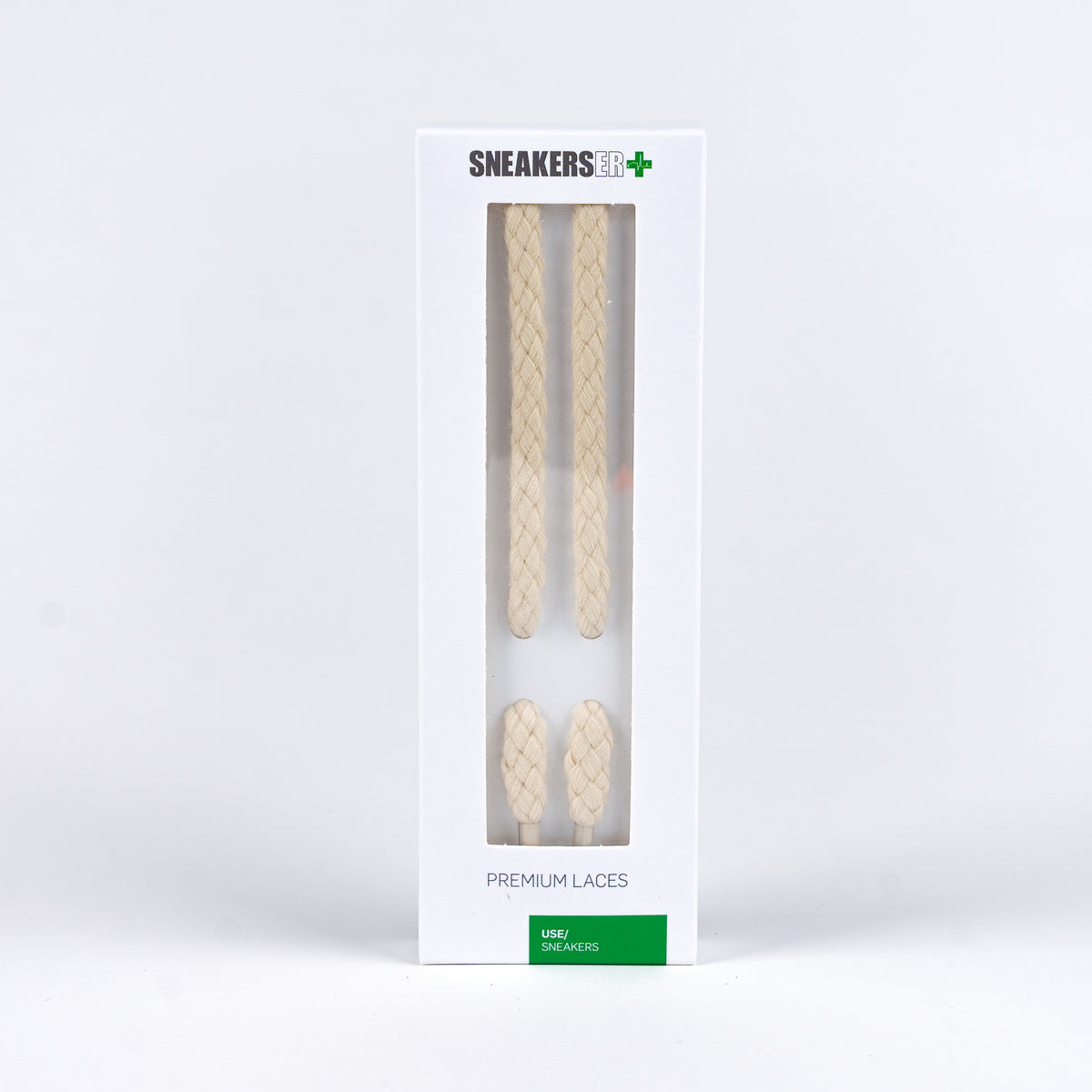 THICK DUNK ROPE LACES 120cm - NATURAL