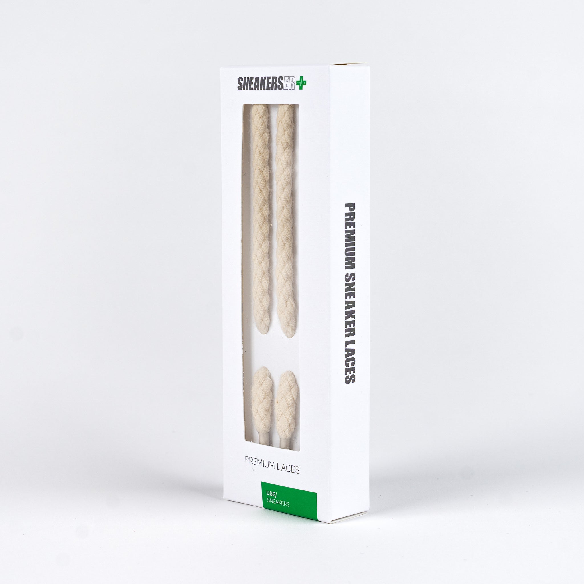 THICK DUNK ROPE LACES 120cm - NATURAL - Sneakers ER