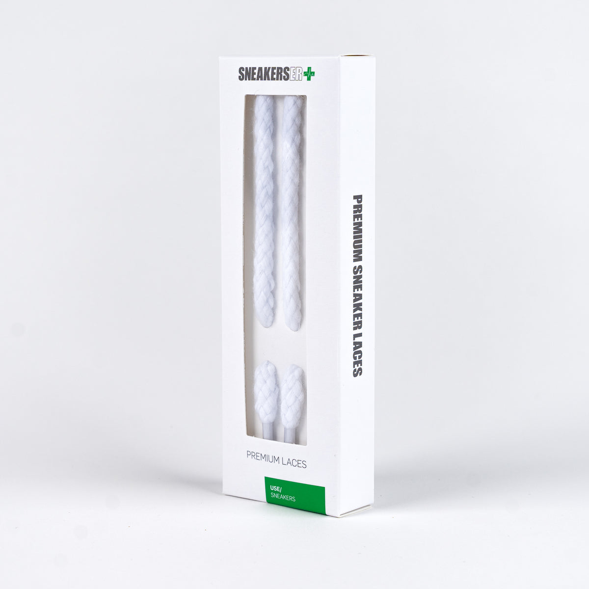 THICK DUNK ROPE LACES 120cm - WHITE