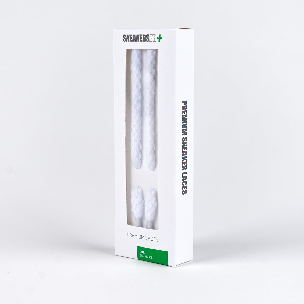 THICK DUNK ROPE LACES 160cm - WHITE