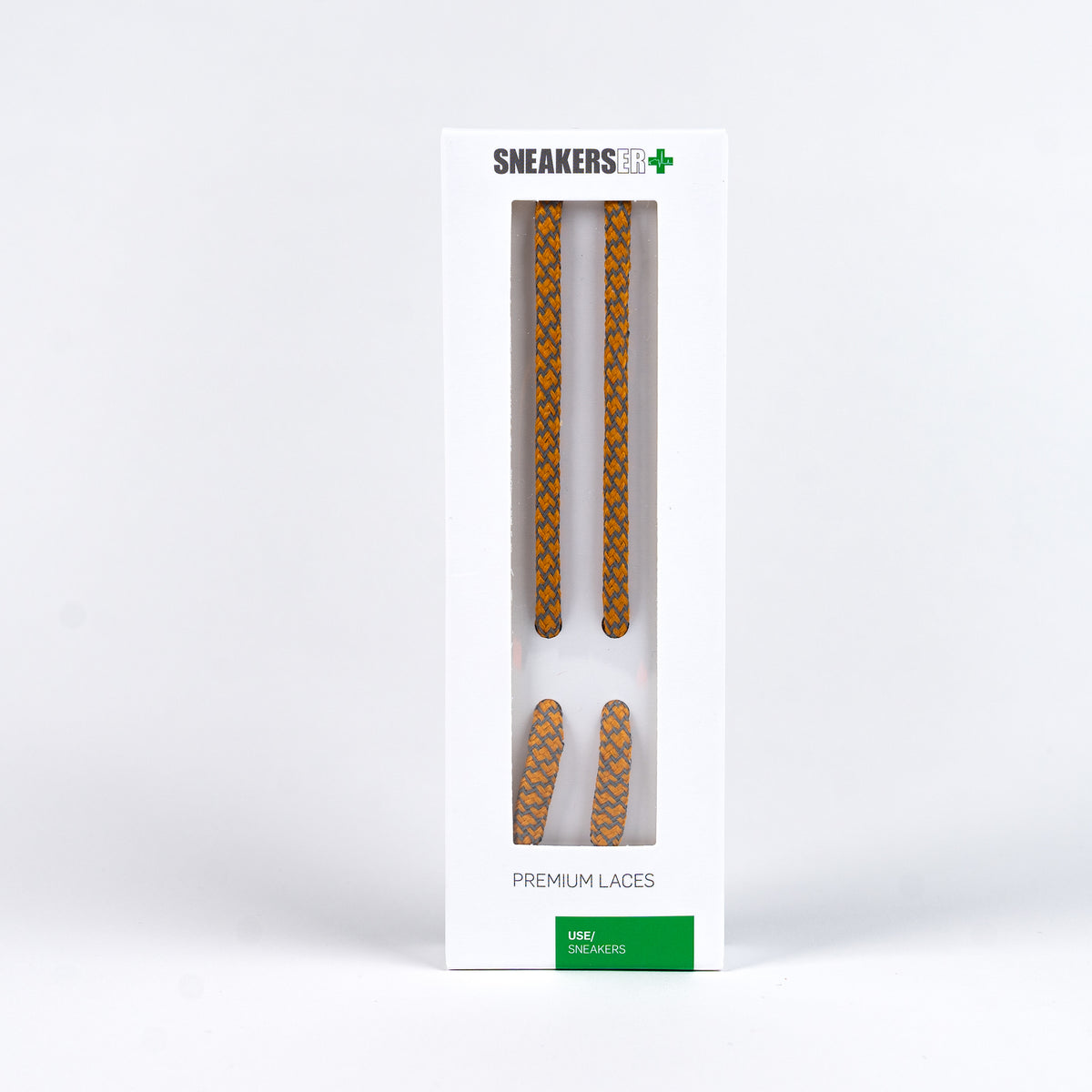 ROUND REFLECTIVE LACES 120cm - YELLOW