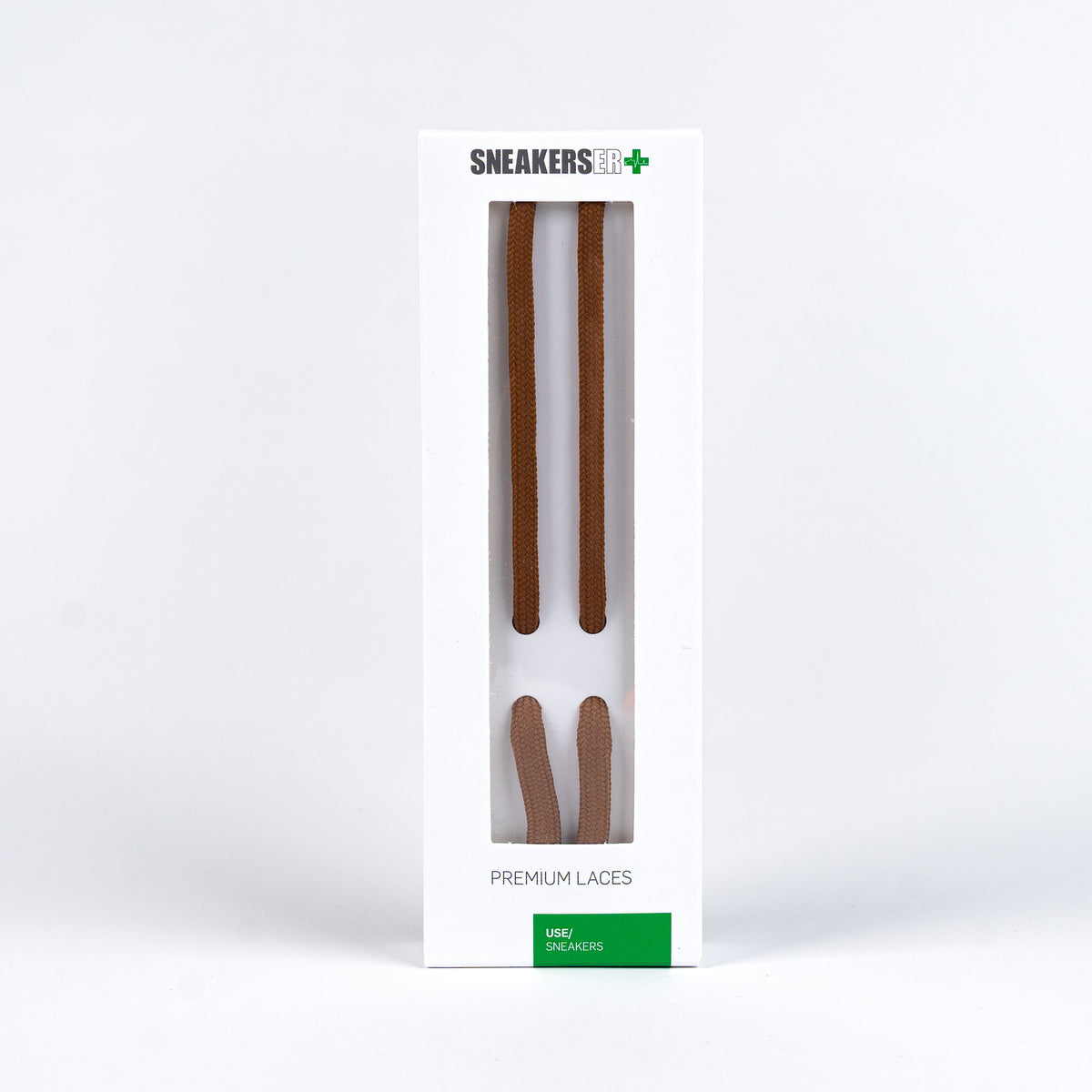 ROUND LUXURY LACES 120cm - RICH BROWN