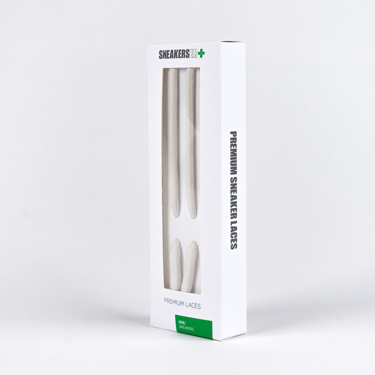 ROUND LUXURY LACES 120cm - WHITE