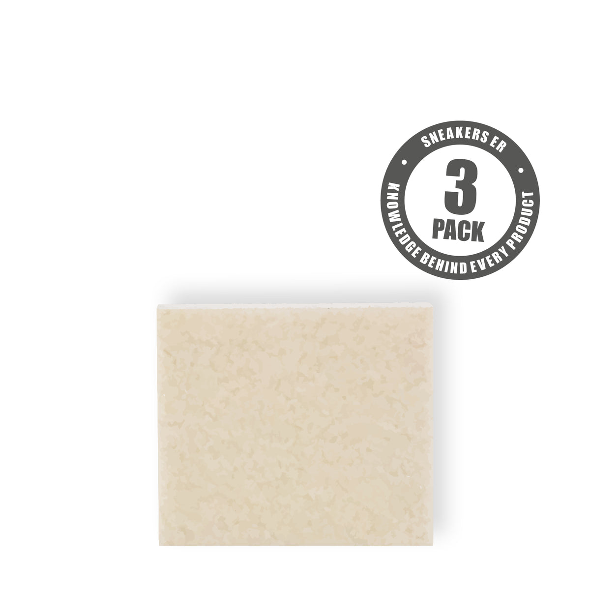 LAUNDRY - ERASER NATURAL RUBBER BLOCK (3 Pack)